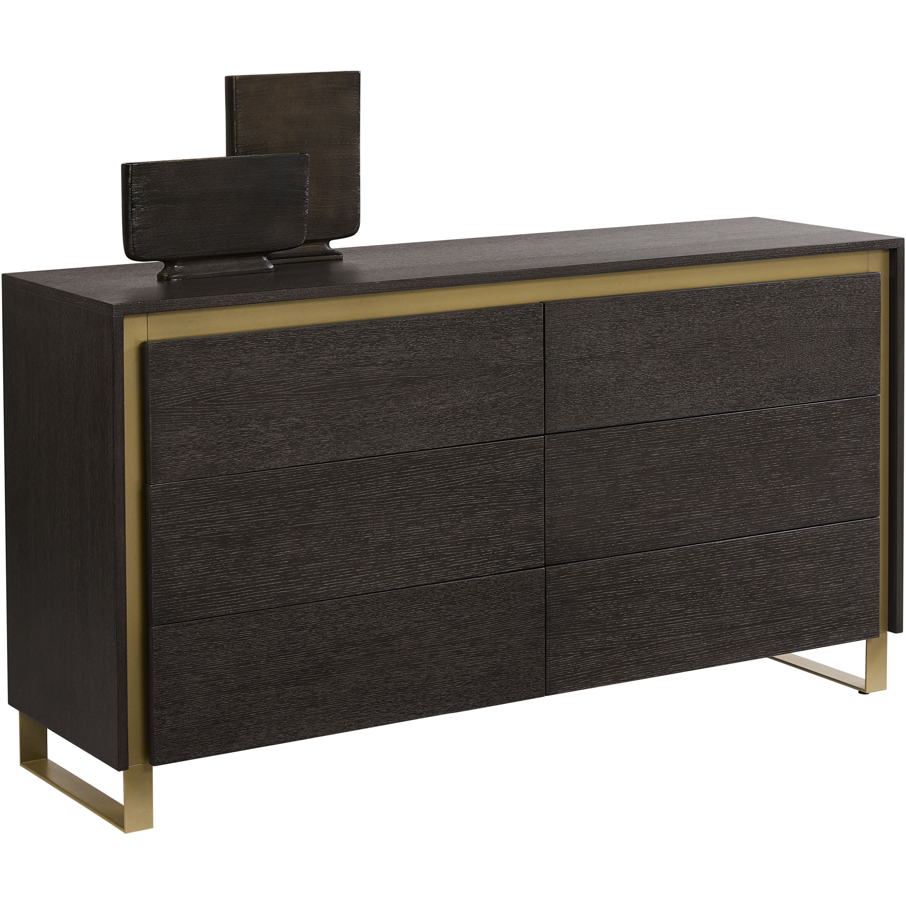 Alvaro Grey / Rustic Bronze Dresser